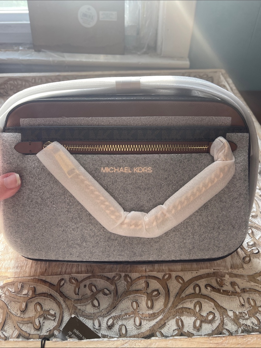 Jet Set Large Logo Crossbody